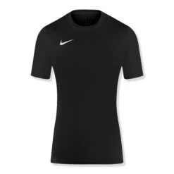 Nike Dri-FIT Park VII SS Black White T Shirt