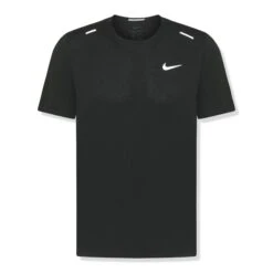 Nike Dri-FIT Black T Shirt & Shorts 21 Nike Dri-FIT Black T Shirt & Shorts -Creps Lockers nike dri fit rise 365 black running t shirt front