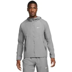 Nike Miler Repel Grey Windbreaker