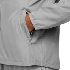 Nike Miler Repel Challenger Grey Windbreaker & Pants -Creps Lockers nike miler repel grey windbreaker dd4747 084 model pocket detail 1