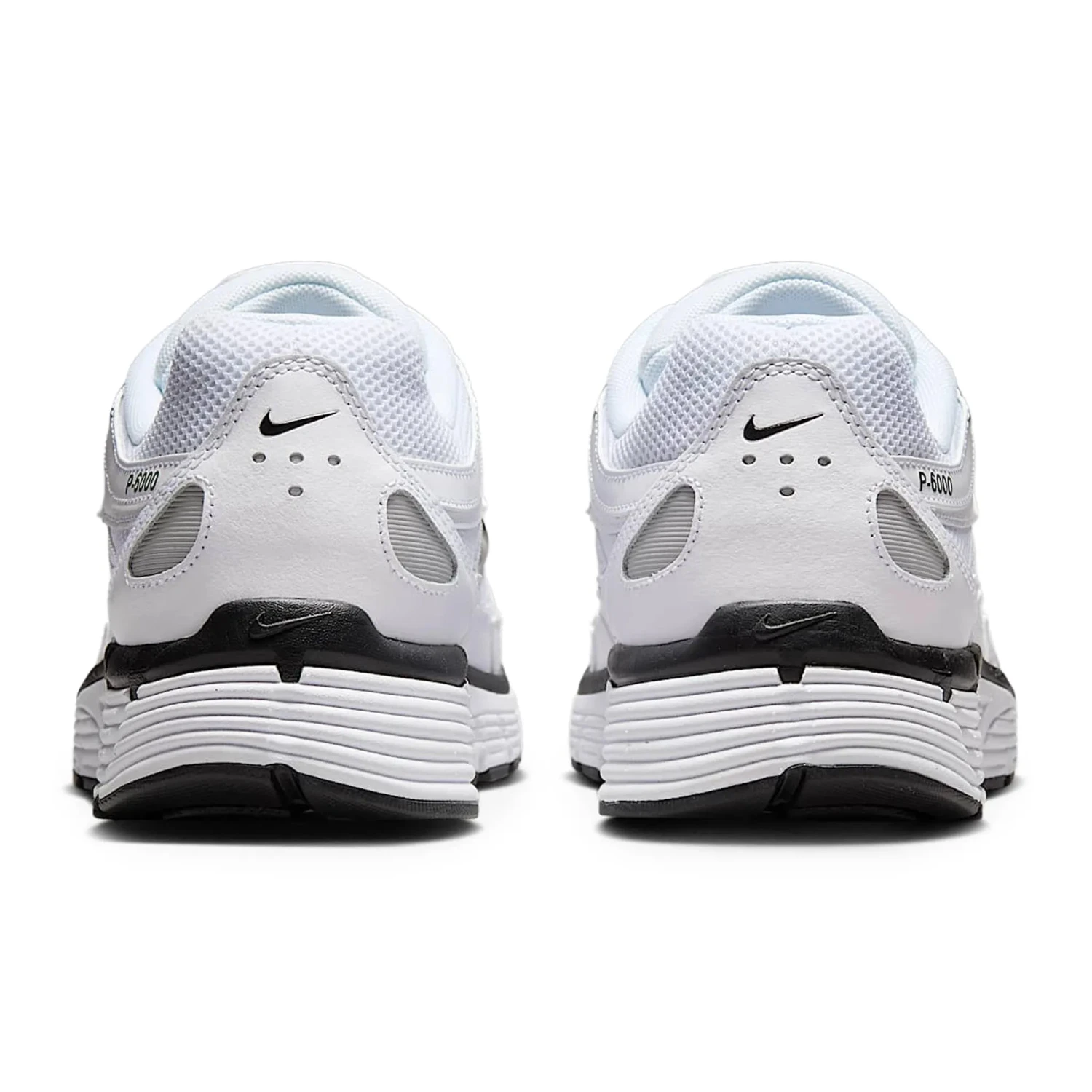 Nike P-6000 White Metallic Silver Black 4 Nike P-6000 White Metallic Silver Black - Image 4