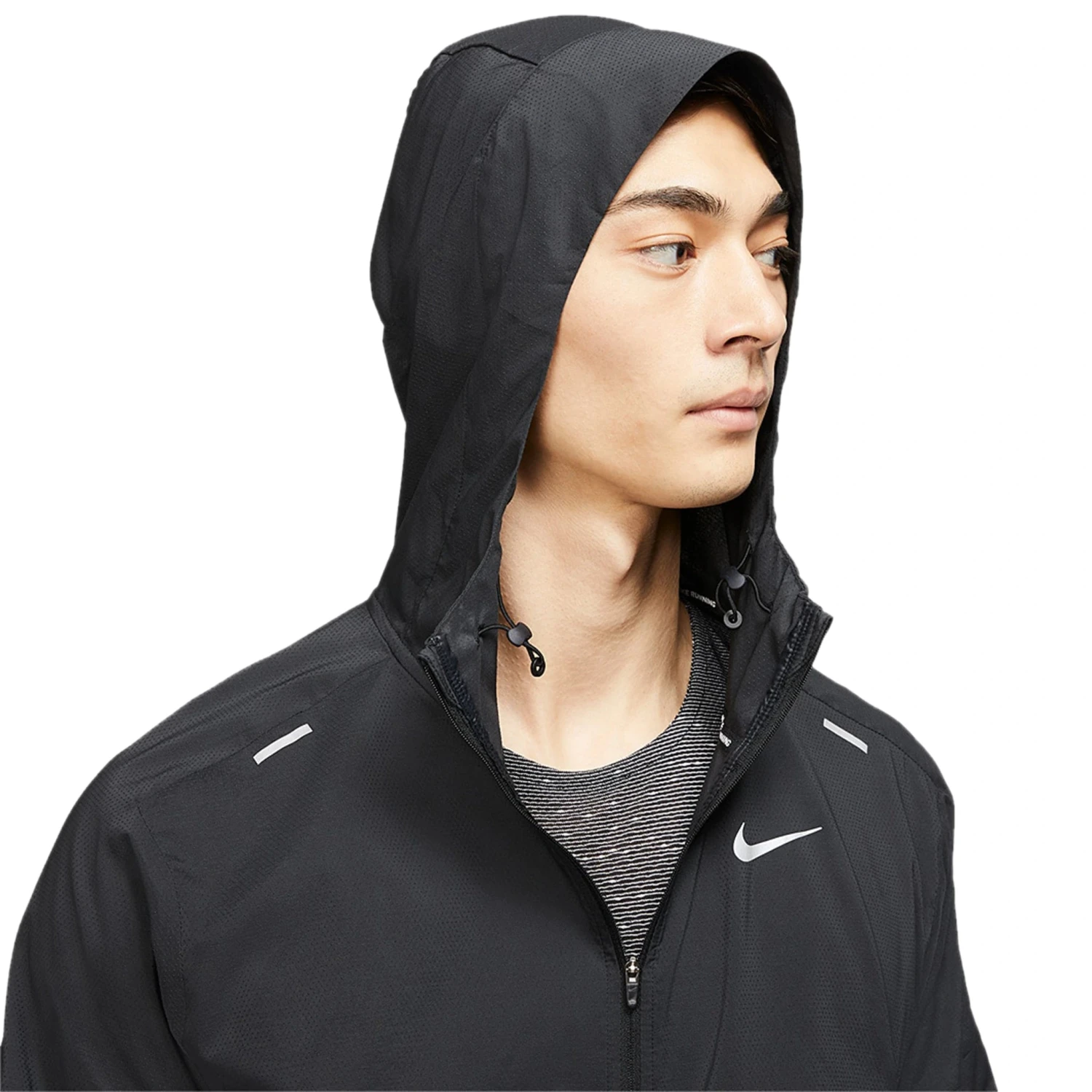 Nike Repel Packable Black Windrunner Jacket 5 Nike Repel Packable Black Windrunner Jacket - Image 5