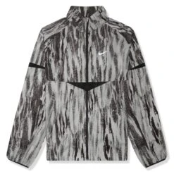 Nike Running Wild Run Zebra Print Grey Windrunner