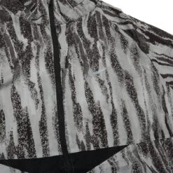 Nike Running Wild Run Zebra Print Grey Windrunner -Creps Lockers nike running wild run zebra print grey windrunner da1161 077 front logo