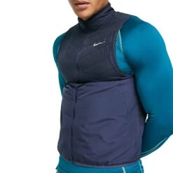 Nike Therma-Fit Repel Navy Gilet -Creps Lockers nike therma fit repel navy gilet dd5648 475 model side