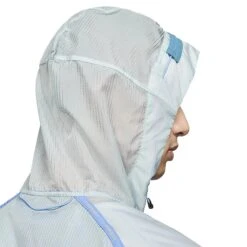 Nike Wild Run Windrunner Blue Jacket -Creps Lockers nike wild run windrunner blue jacket dd5392 366 model back hood
