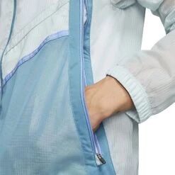 Nike Wild Run Windrunner Blue Jacket -Creps Lockers nike wild run windrunner blue jacket dd5392 366 sleeve