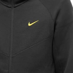 Nike X Nocta Tech Fleece Black Zip-Up Hoodie -Creps Lockers nike x nocta tech fleece black zip up hoodie fd8453 010 logo