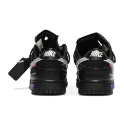 Nike X Off White Dunk Low Lot 50 6 Nike X Off White Dunk Low Lot 50 -Creps Lockers nike x off white dunk low lot 50 dm1602 001 heel