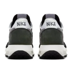 Nike X Sacai LD Waffle Black 9 Nike X Sacai LD Waffle Black -Creps Lockers nike x sacai ld waffle black bv0073 001 back view