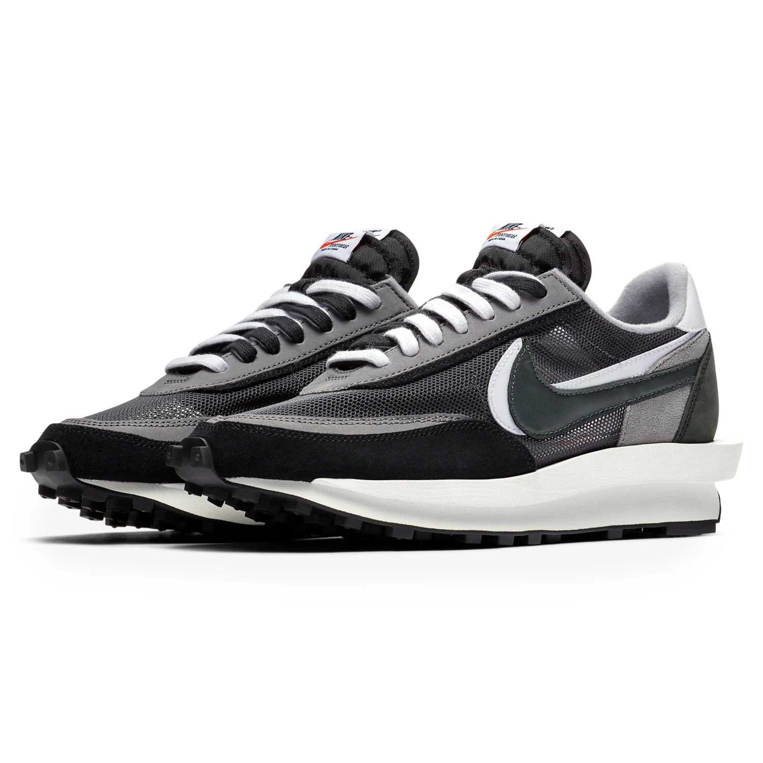 Nike X Sacai LD Waffle Black 2 Nike X Sacai LD Waffle Black - Image 2