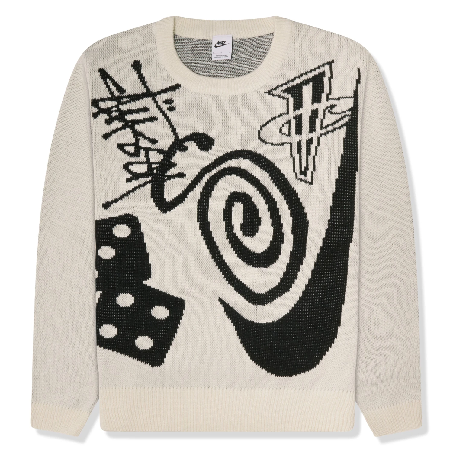 Nike X Stussy Natural Sweatshirt 1 Nike X Stussy Natural Sweatshirt