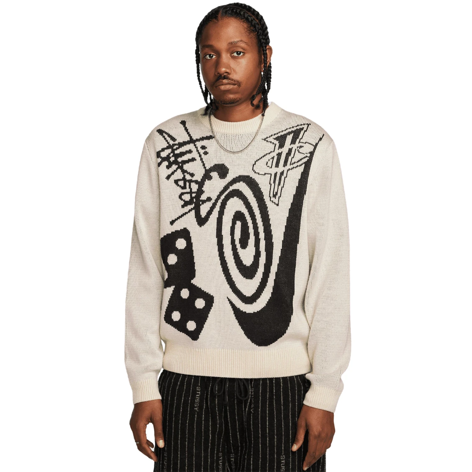 Nike X Stussy Natural Sweatshirt 3 Nike X Stussy Natural Sweatshirt - Image 3