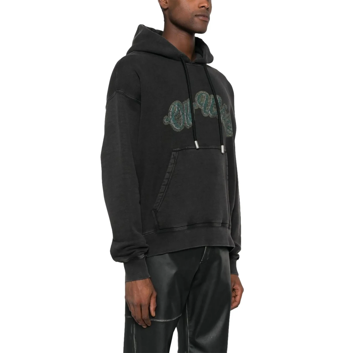 Off-White Bacchus Skate Black Hoodie 3 Off-White Bacchus Skate Black Hoodie - Image 3