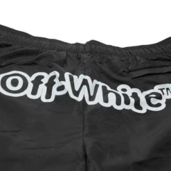 Off-White Blur Logo Print Black Swim Shorts 6 Off-White Blur Logo Print Black Swim Shorts -Creps Lockers off white blur logo print black swim shorts omfa003s22fab0071001 logo