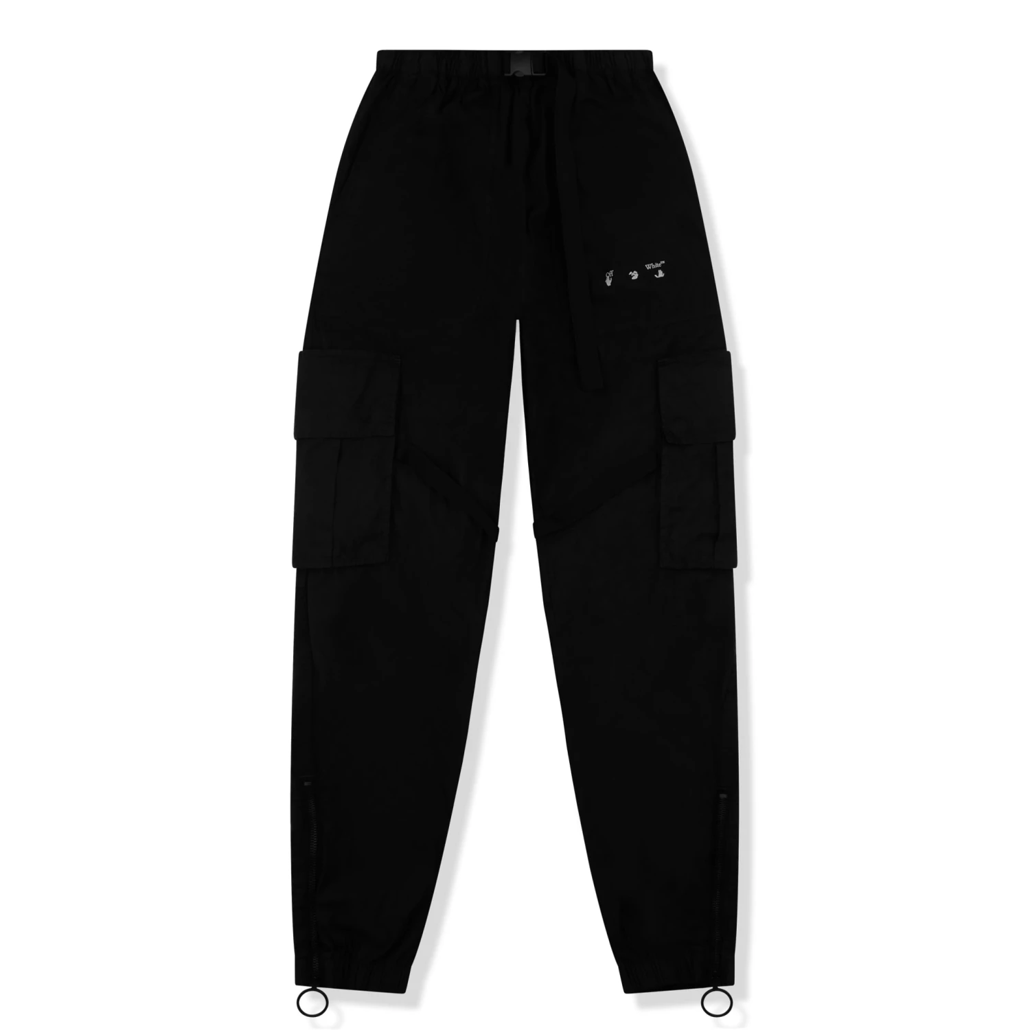 Off-White Hands Off Black Cargo Pants 1 Off-White Hands Off Black Cargo Pants