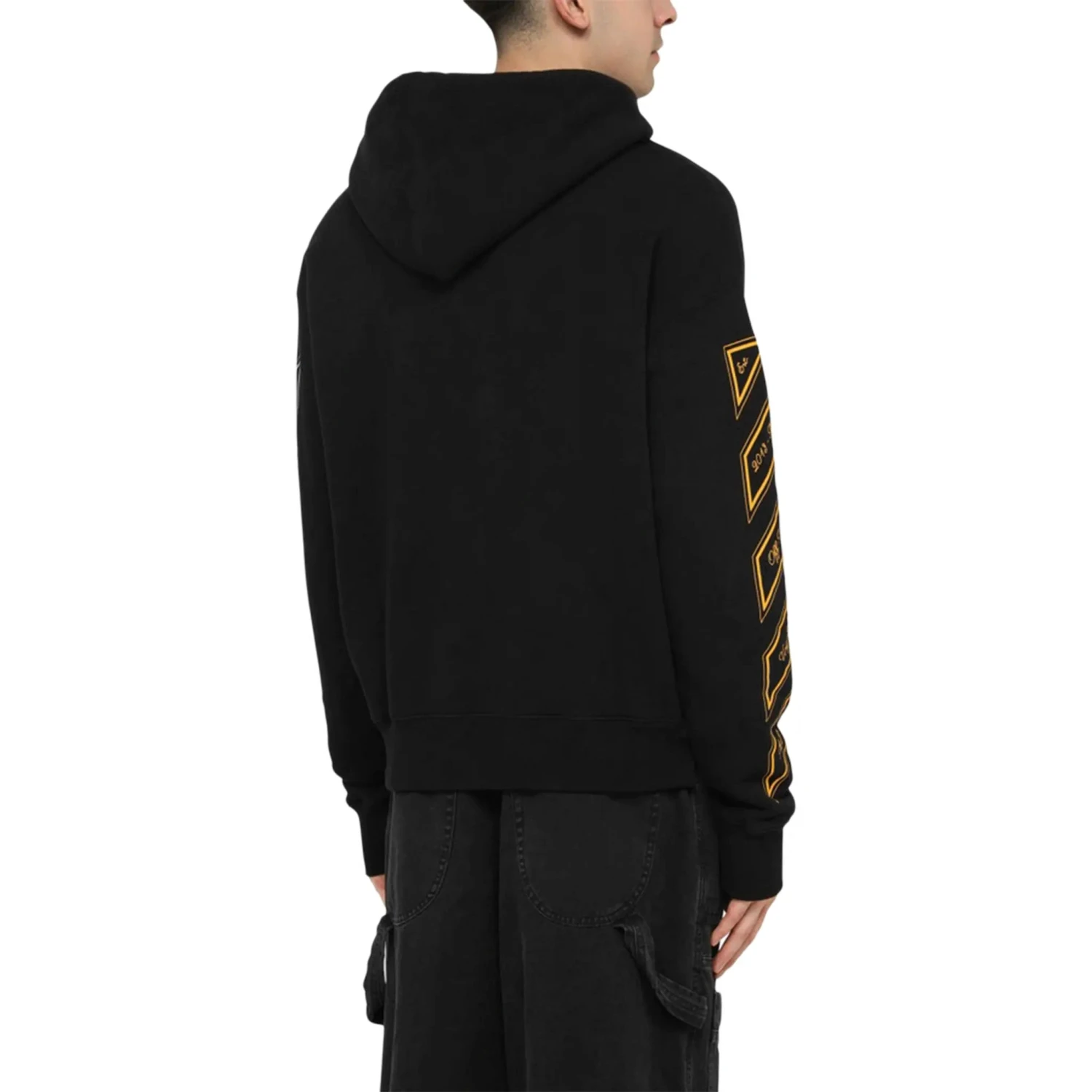 Off-White OW 23 Skate Black Hoodie 2 Off-White OW 23 Skate Black Hoodie - Image 2