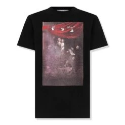 Off-White Slim Fit Caravaggio Painting Black T Shirt