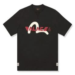 Palace X Evisu Black T Shirt