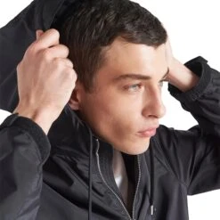 Prada Re-Nylon Black Windbreaker Jacket 9 Prada Re-Nylon Black Windbreaker Jacket -Creps Lockers prada re nylon black jacket sgc220 1wq9 f0002 s 231 Detailed Front