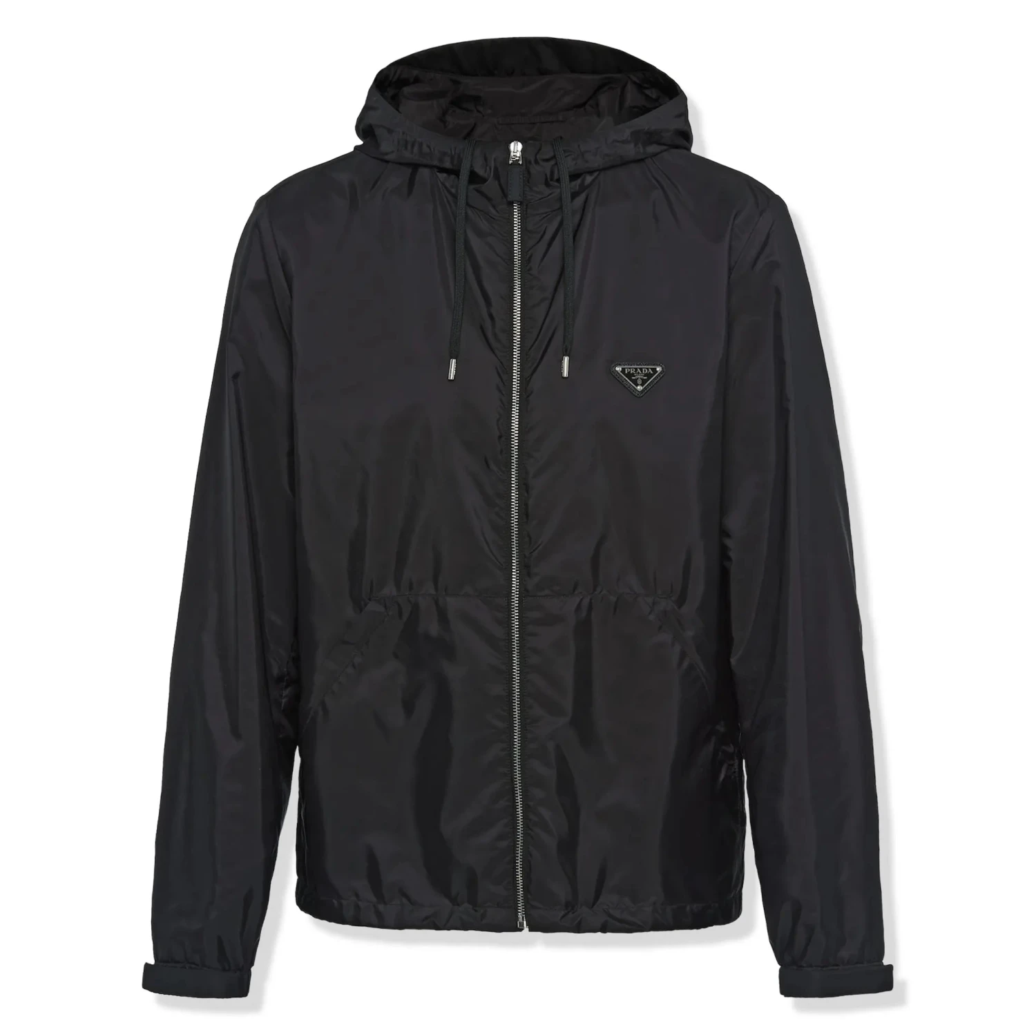 Prada Re-Nylon Black Windbreaker Jacket 1 Prada Re-Nylon Black Windbreaker Jacket