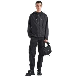 Prada Re-Nylon Black Windbreaker Jacket 7 Prada Re-Nylon Black Windbreaker Jacket -Creps Lockers prada re nylon black jacket sgc220 1wq9 f0002 s 231 Full