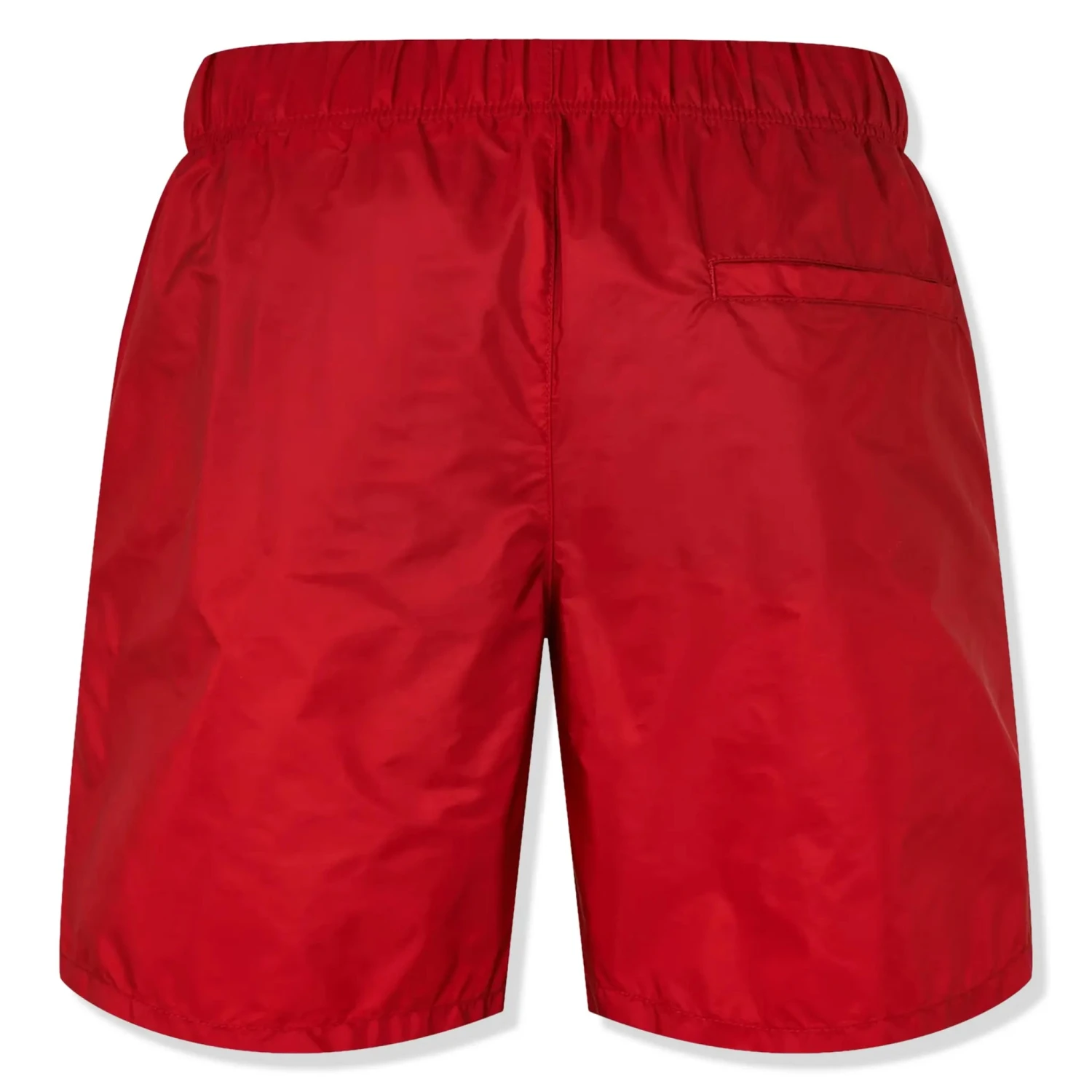 Prada Triangle Interlock Red Swim Shorts 2 Prada Triangle Interlock Red Swim Shorts - Image 2