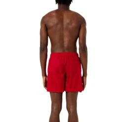 Prada Triangle Interlock Red Swim Shorts 10 Prada Triangle Interlock Red Swim Shorts -Creps Lockers prada triangle interlock red swim shorts ub372sooo1wq9 model back