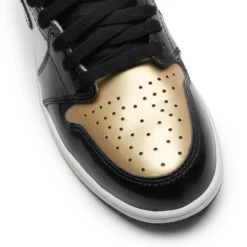 Preloved - Air Jordan 1 Retro High NRG Patent Gold Toe -Creps Lockers preloved air jordan 1 retro high nrg patent gold toe 2