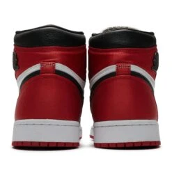 Preloved - Air Jordan 1 Retro High Satin Black Toe (W) 7 Preloved - Air Jordan 1 Retro High Satin Black Toe (W) -Creps Lockers preloved air jordan 1 retro high satin black toe w cd0461 016 back