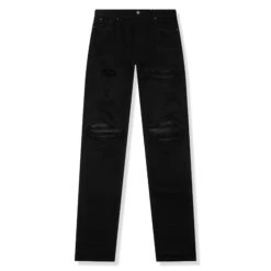 Preloved - Amiri MX1 Black Patch Jeans