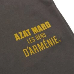 Preloved - Azat Mard Les Gens Charcoal Sweatpants -Creps Lockers preloved azat mard les gens charcoal sweatpants detail2