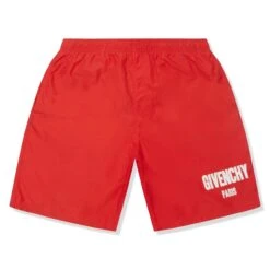 Preloved - Givenchy Paris Red Board Shorts