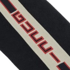 Preloved - Gucci Side Stripe Logo Cotton Blue Kids Hoodie -Creps Lockers preloved gucci side stripe logo cotton blue kids hoodie sleeve1