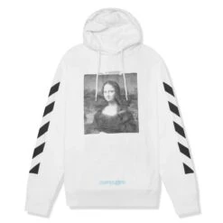 Preloved - Off-White Mona Lisa White Black Grey Hoodie