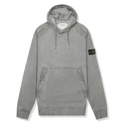 Preloved - Stone Island Dust Treatment Grey Hoodie