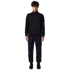 Preloved - Stone Island Navy Cargo Pants 10 Preloved - Stone Island Navy Cargo Pants -Creps Lockers preloved stone island navy cargo pants model front