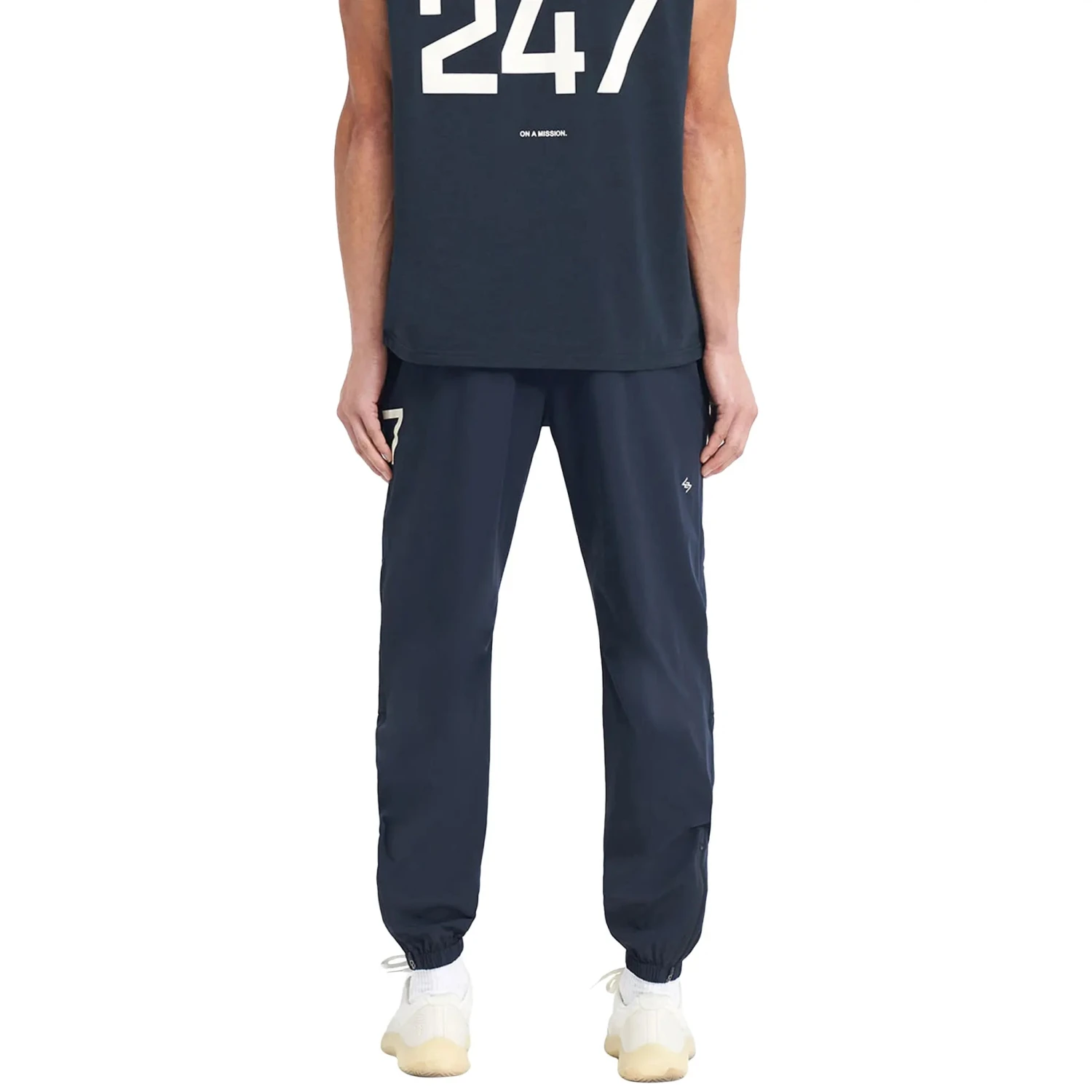 Represent 247 Navy Blue Training Pants 2 Represent 247 Navy Blue Training Pants - Image 2