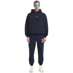 Represent 247 Oversized Navy Blue Hoodie 14 Represent 247 Oversized Navy Blue Hoodie -Creps Lockers represent 247 oversized navy blue hoodie 247m458 039 model