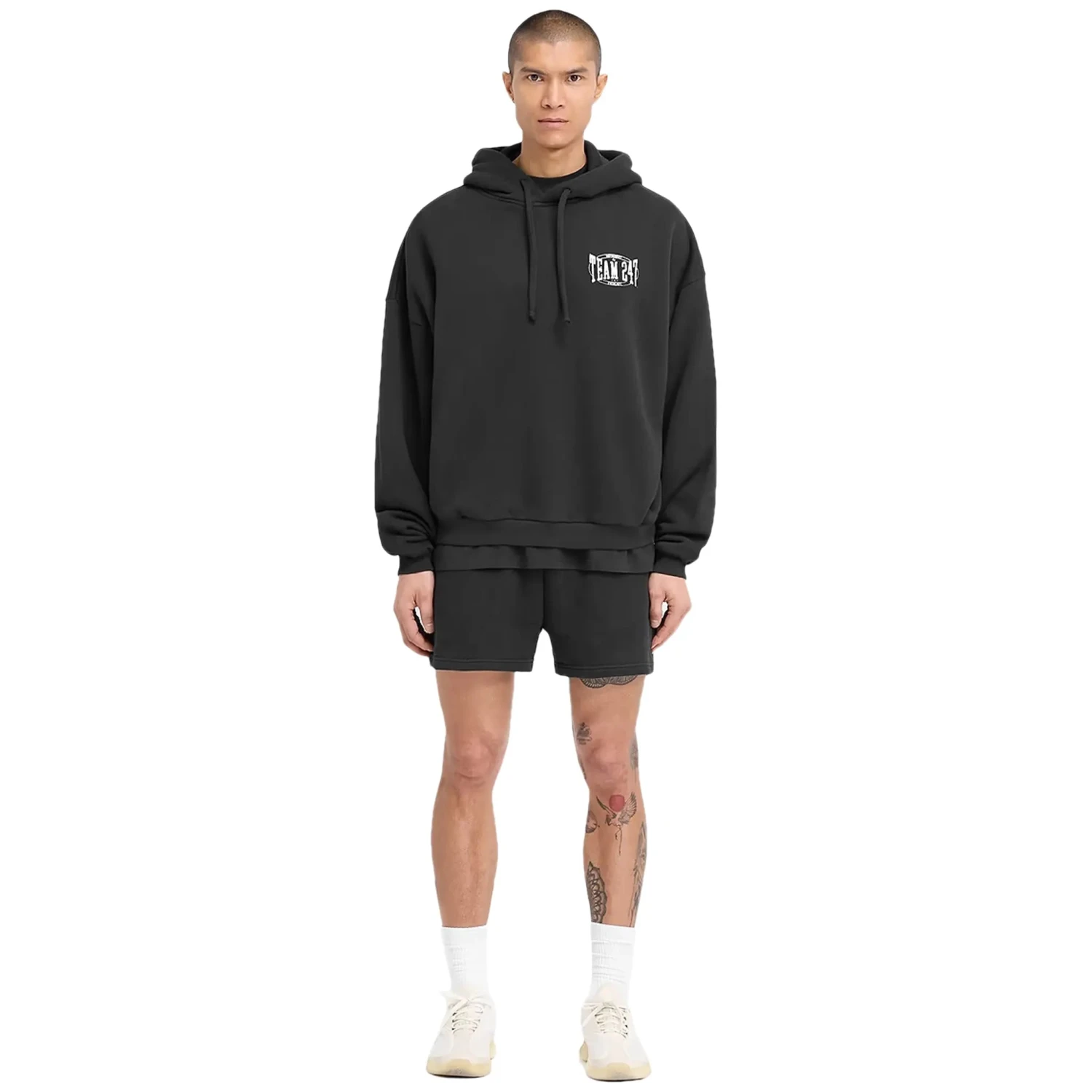 Represent 247 X Everlast Training Camp Boxy Off Black Hoodie 6 Represent 247 X Everlast Training Camp Boxy Off Black Hoodie - Image 6