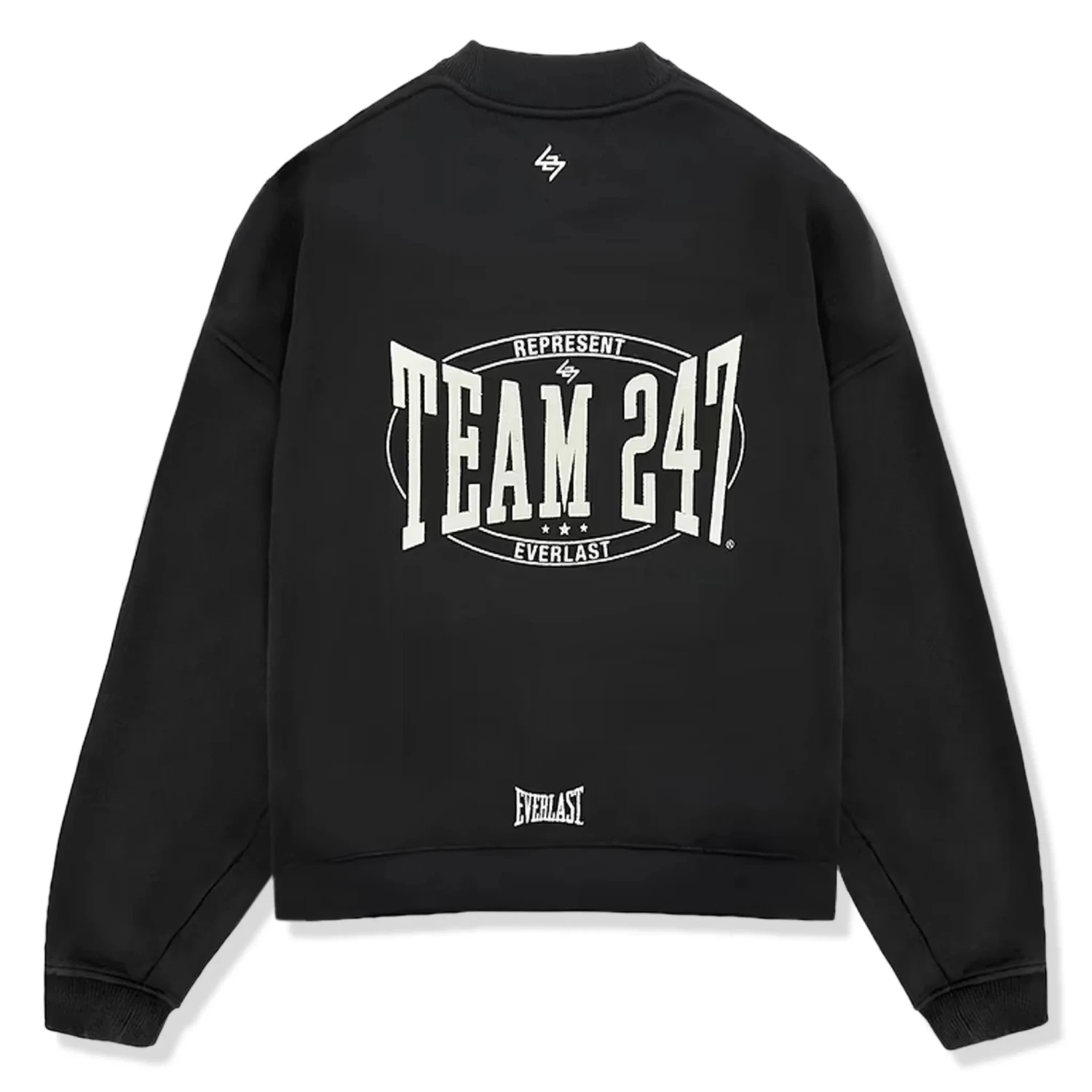 Represent 247 X Everlast Training Camp Boxy Off Black Sweatshirt 8 Represent 247 X Everlast Training Camp Boxy Off Black Sweatshirt - Image 8