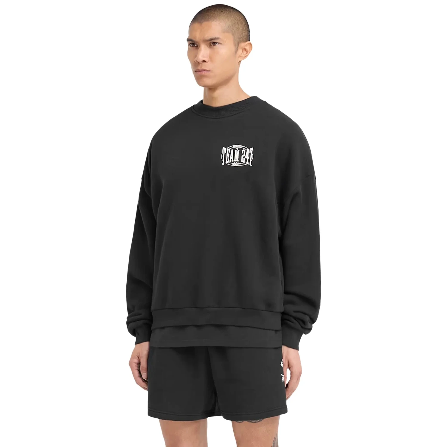 Represent 247 X Everlast Training Camp Boxy Off Black Sweatshirt 3 Represent 247 X Everlast Training Camp Boxy Off Black Sweatshirt - Image 3