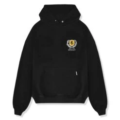 Represent Crest Black Hoodie