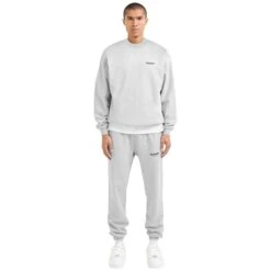 Represent Owners Club Ash Grey Sweatshirt 8 Represent Owners Club Ash Grey Sweatshirt -Creps Lockers represent owners club ash grey sweatshirt m04159 302 model