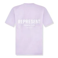 Represent Owners Club Lilac T Shirt 9 Represent Owners Club Lilac T Shirt -Creps Lockers represent owners club lilac t shirt m05149 138 back