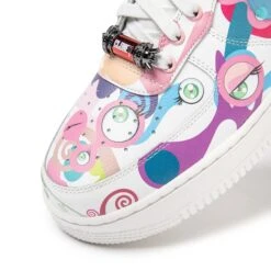 Nike RTFKT X Takashi Murakami X Air Force 1 Low 'Murakami DNA' -Creps Lockers rtfkt x takashi murakami x air force 1 low murakami dna toebox