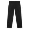 SIARR Black Denim Cargo Pants