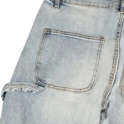 SIARR Carpenter Jeans Blue 9 SIARR Carpenter Jeans Blue -Creps Lockers siarr carpenter jeans blue back pocket