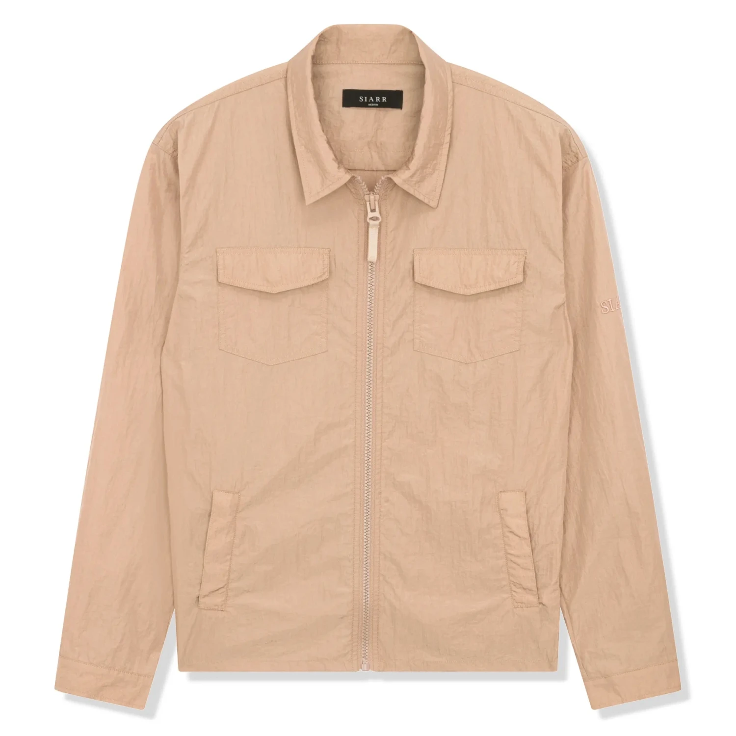 SIARR Crinkle Pink Overshirt 1 SIARR Crinkle Pink Overshirt