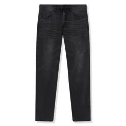 SIARR Essentials Straight Leg Jeans Washed Black